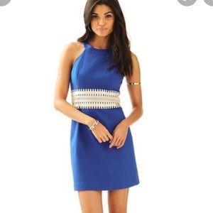 Lily Pulitzer Ashlyn shift with gold